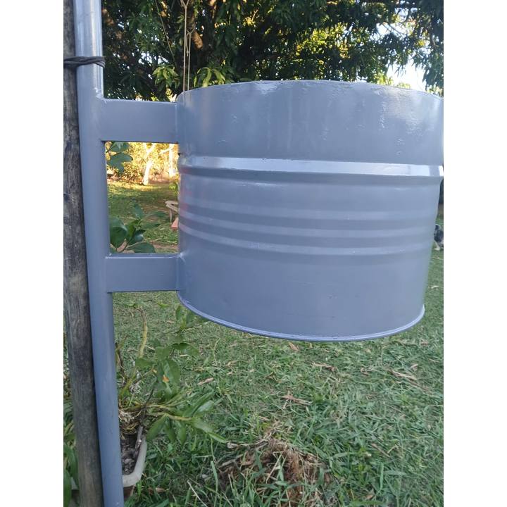 Foto de Lixeira de tambor 100 litros